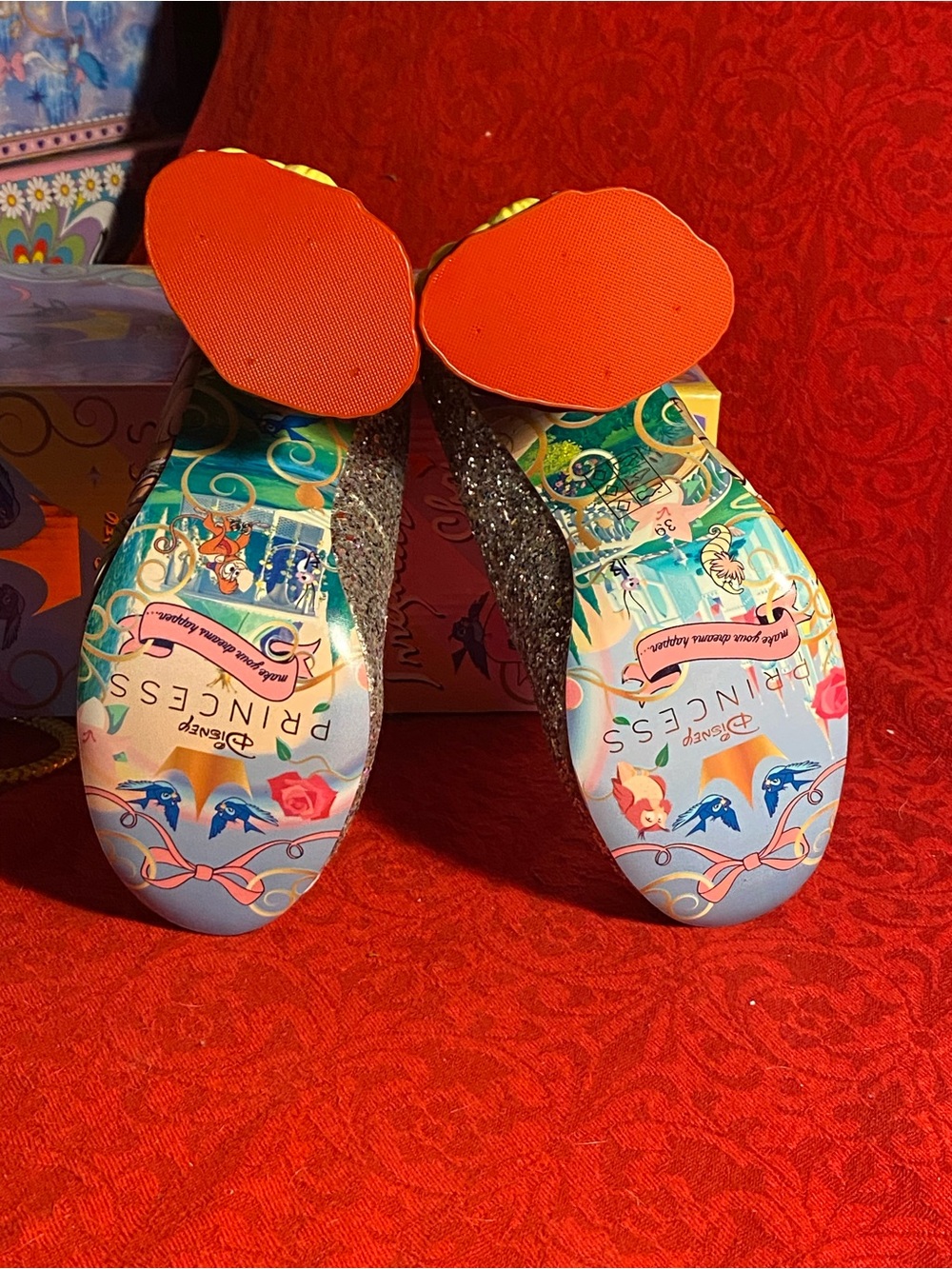 Irregular Choice, Disney Princess “7 is Company” sparkly pumps,Snow White heels - Picture 13 of 16